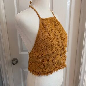 Earthbound Crotched Halter Top, Large